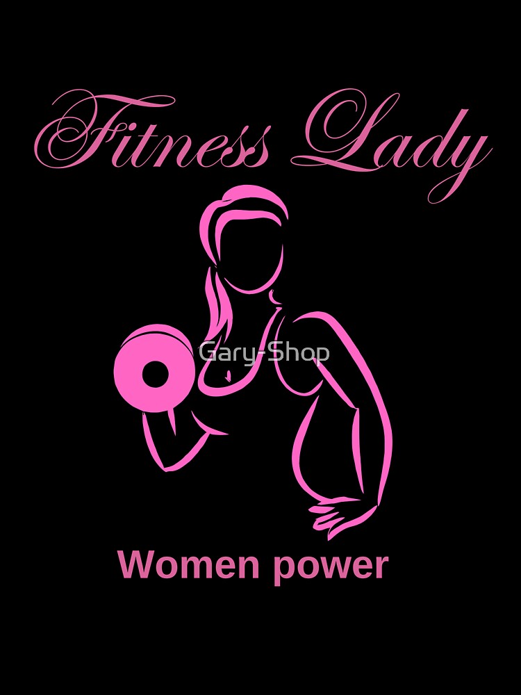Fitness Lady - Women Power by Gary-Shop