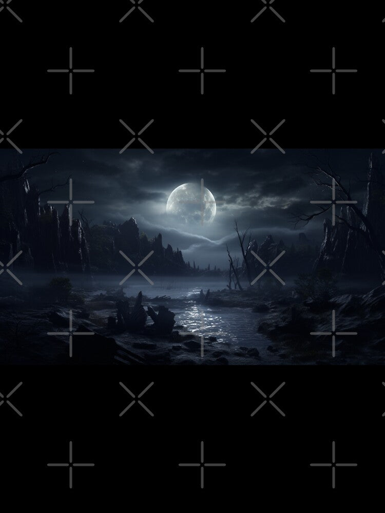 Dark Fantasy Landscape - Werewolf's Moon by Fantasy Masterpiece