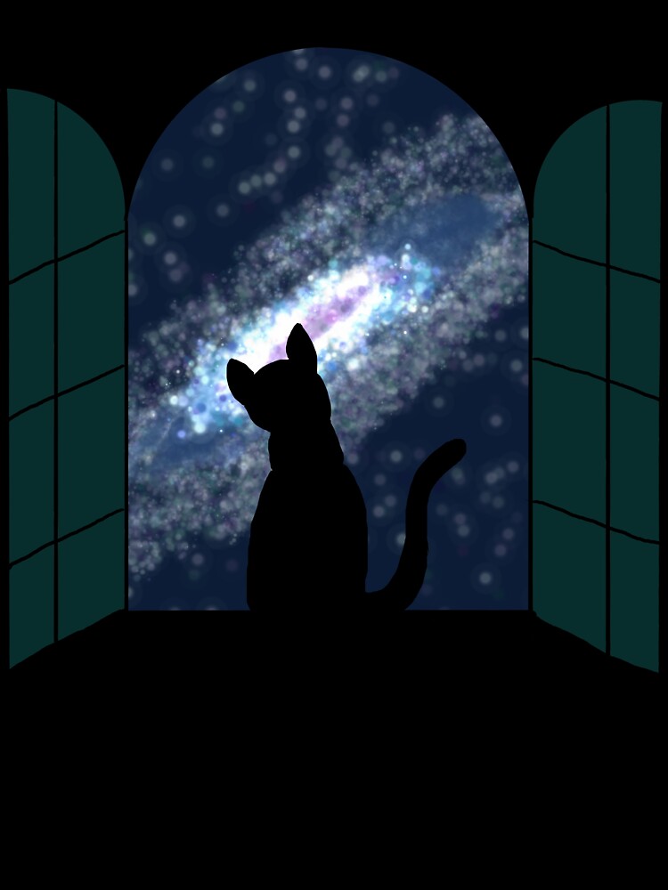 Little kitty big galaxy by Akasha1003