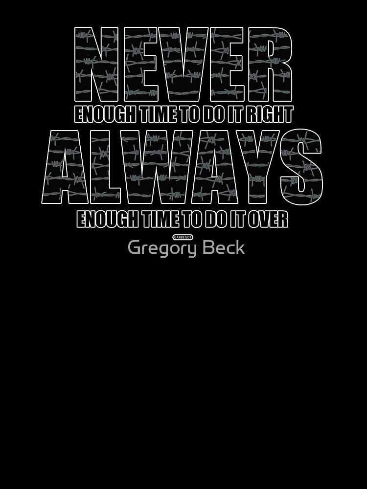 Never Enough Time… by Gregory Beck