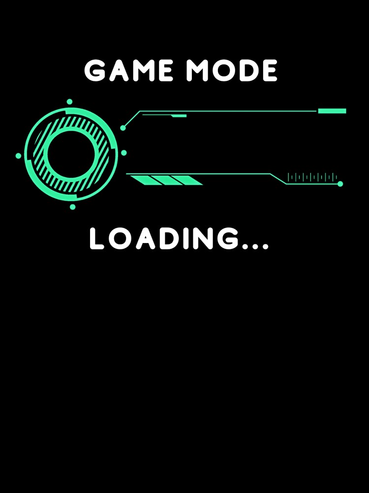 Game mode loading - Text based design illustration - White text by Nemesiscrowd