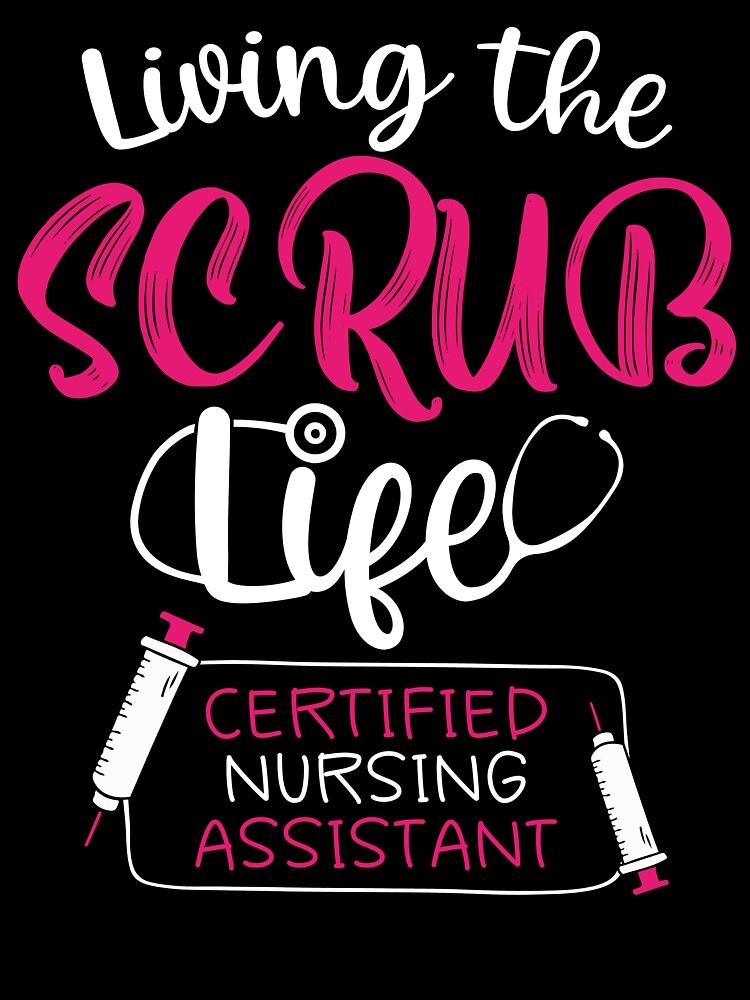 Funny Nursing Shirt - Living The Scrub Life by SunsetGloww