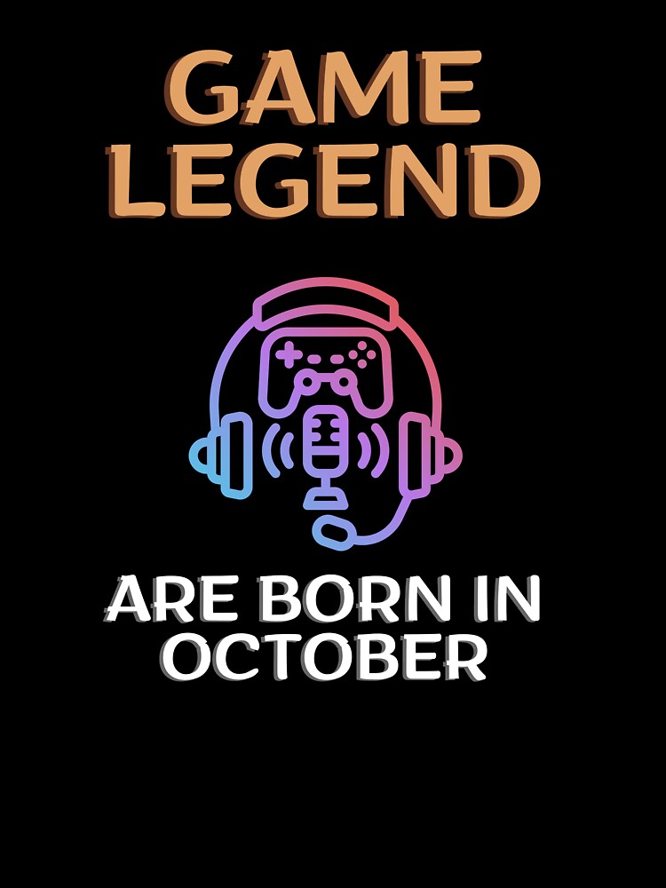 Game legend - Born in October - BW by Nemesiscrowd