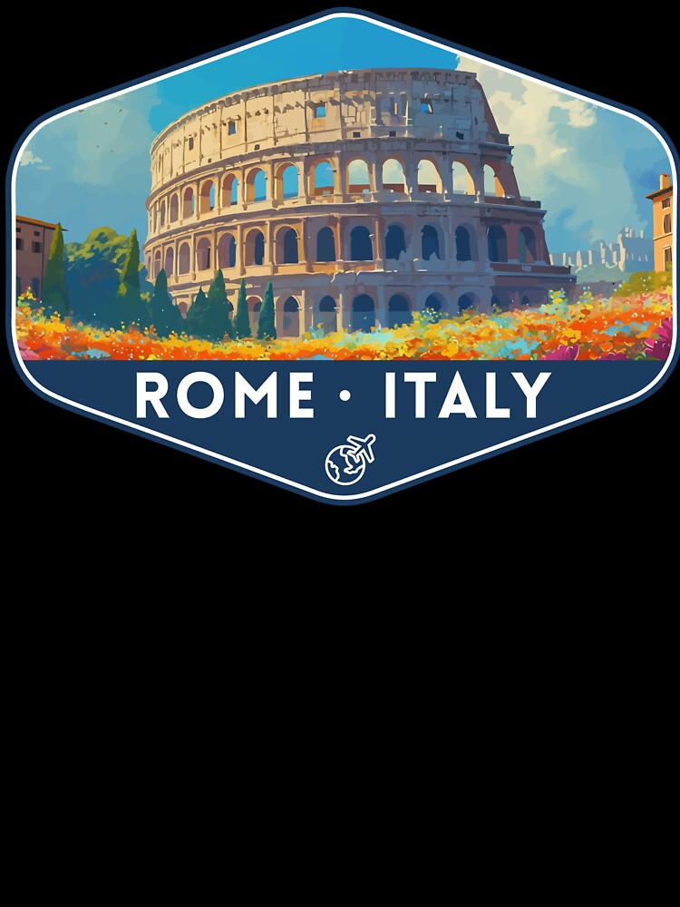 Rome Italy Travel Art by electricninja