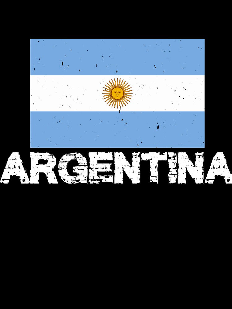 Argentina Flag T-Shirt for Men and Women by AllStarMerch