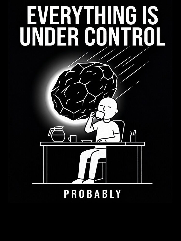 Everything Is Under Control Probably Dark Humor by apex.vibe