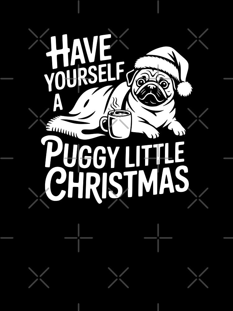 Have Yourself A Puggy Little Christmas by theartfulaspie