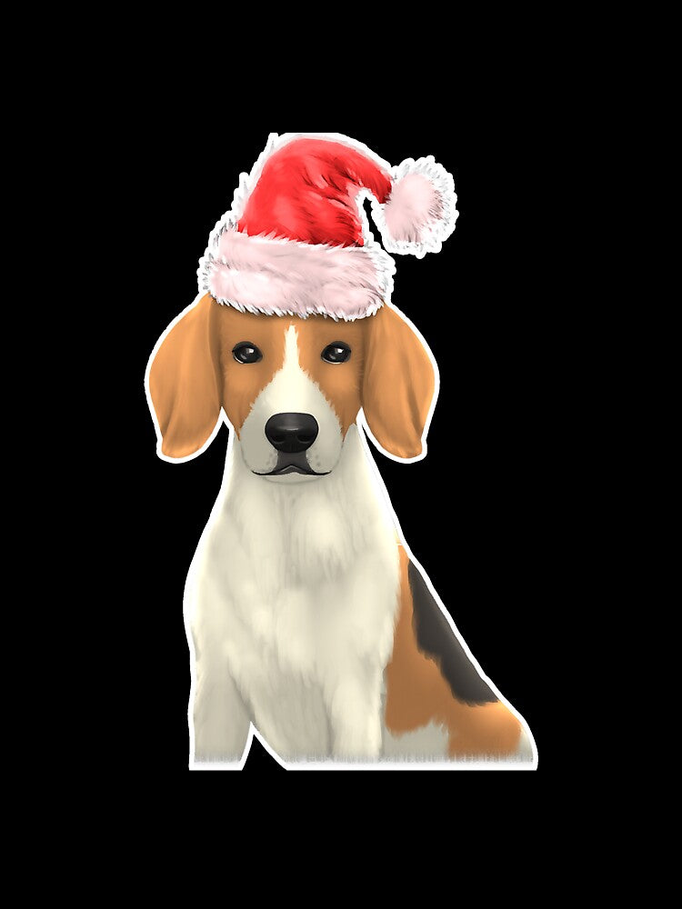 Beagle Dog Santa Claus Christmas by deanba81741