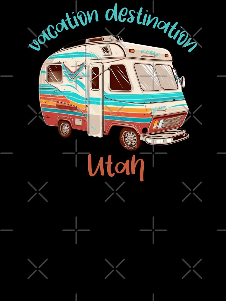 Vacation Destination Utah T-Shirt by MarqisStudio