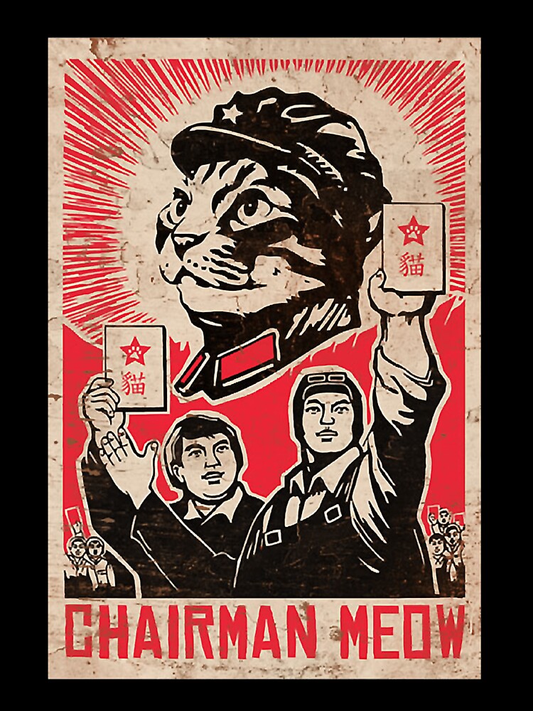 Meow Mao China Cat Meme Essential by bryttanisiarra