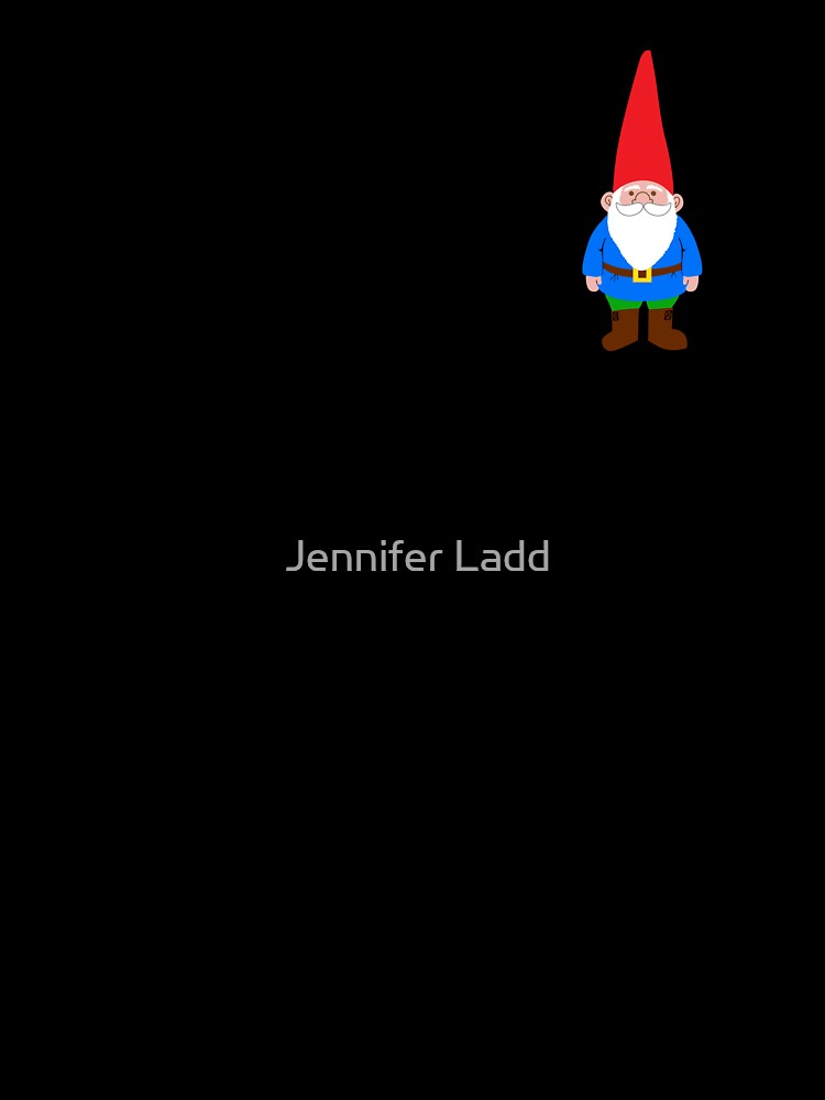 Garden gnome by Jennifer Ladd