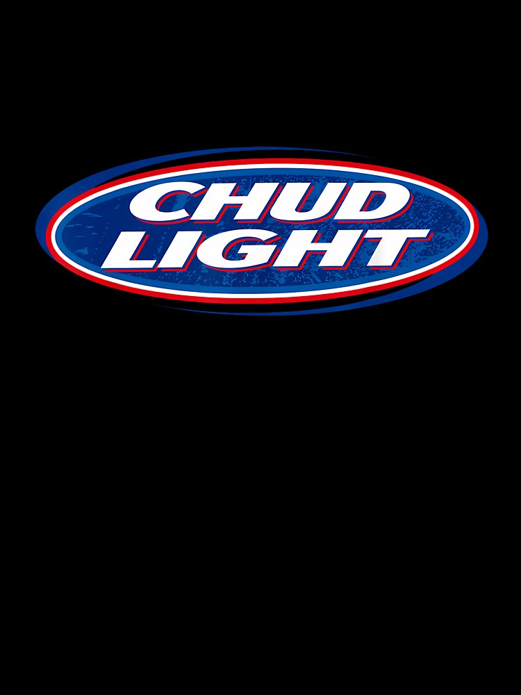 Chud Light Funny Parody Beer Style Humor Design by RonnyMilleoArt