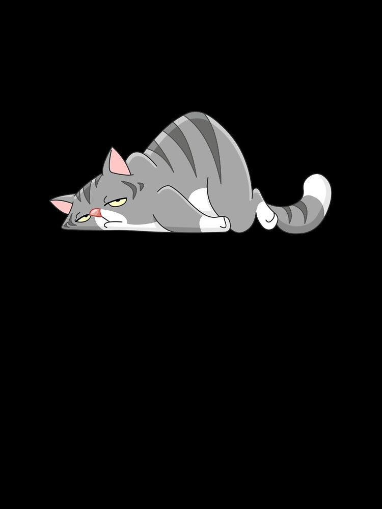 Lazy Cat Design by shirtshoppe