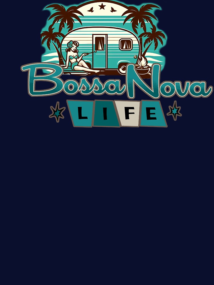 Bossanova Life Vintage Trailer Logo by Bossanova Life
