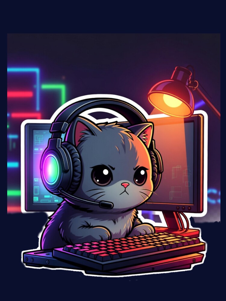 Geek cat by UrbanView