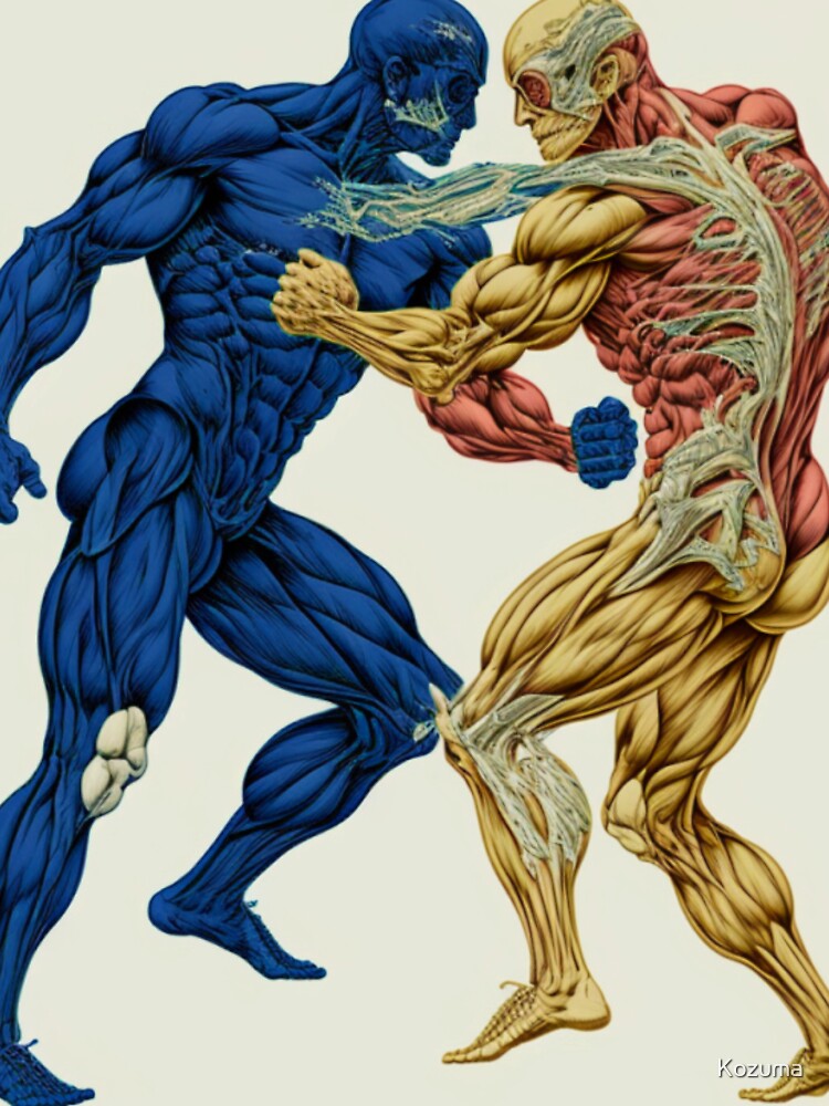 Anatomical wrestling by Kozuma