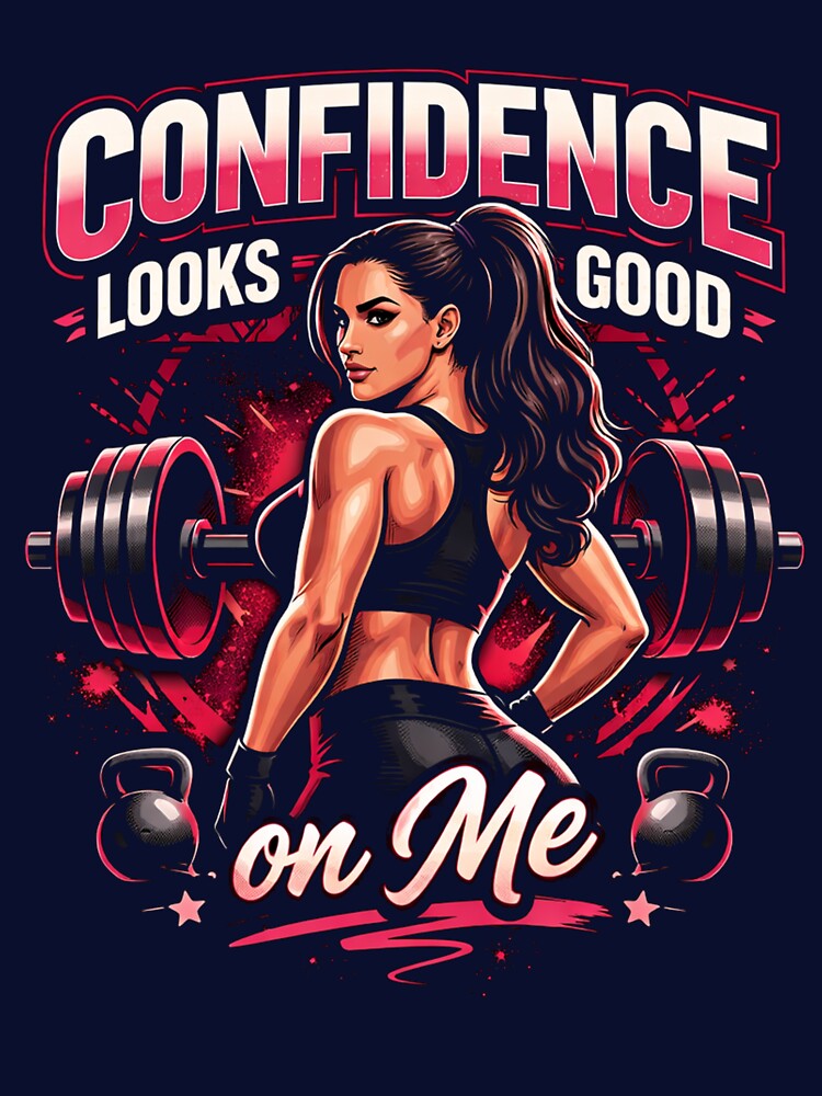 Confidence looks good on me by JustResultsCo