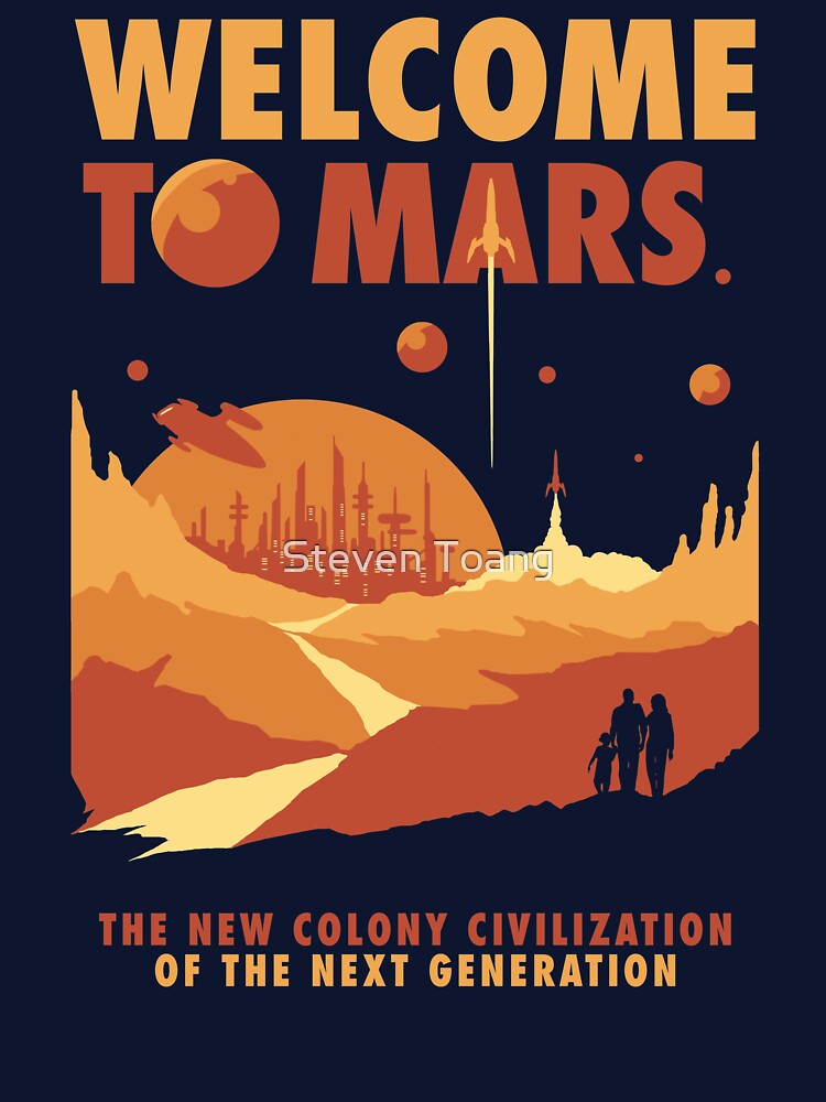 Welcome to Mars by Steven Toang