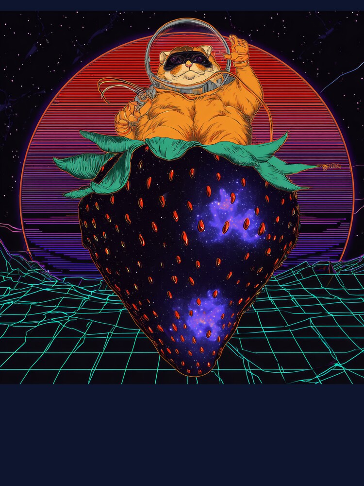 The Interdimensional Cat of the Halftone Nebula by T-pocket