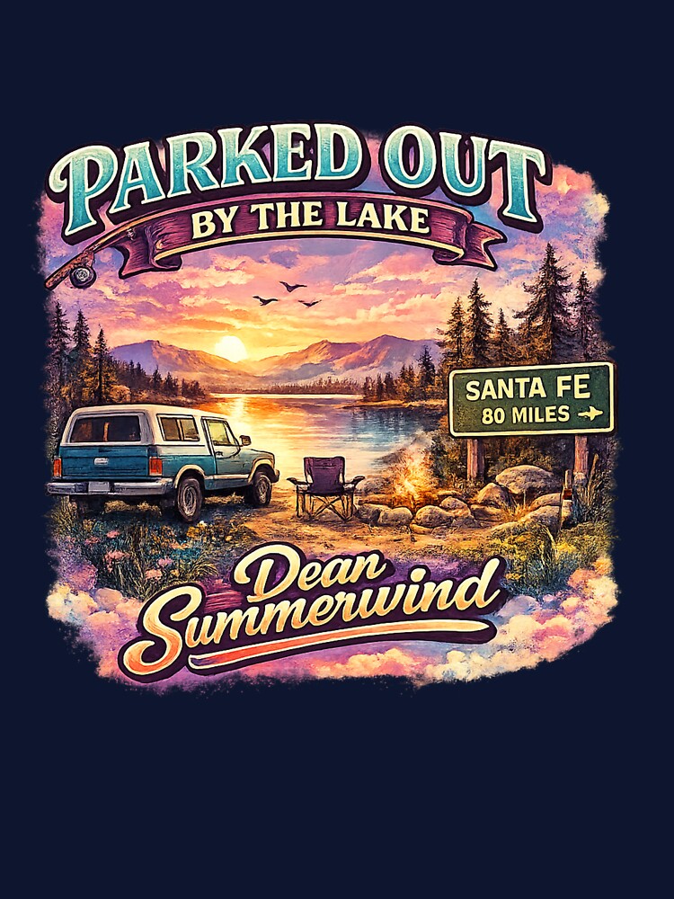 PARKED OUT BY THE LAKE PINKSET by DeanSummerwind