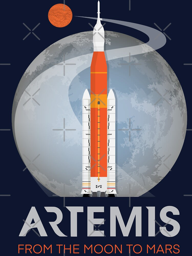 Artemis Space Program Fan Art by blackdogshop