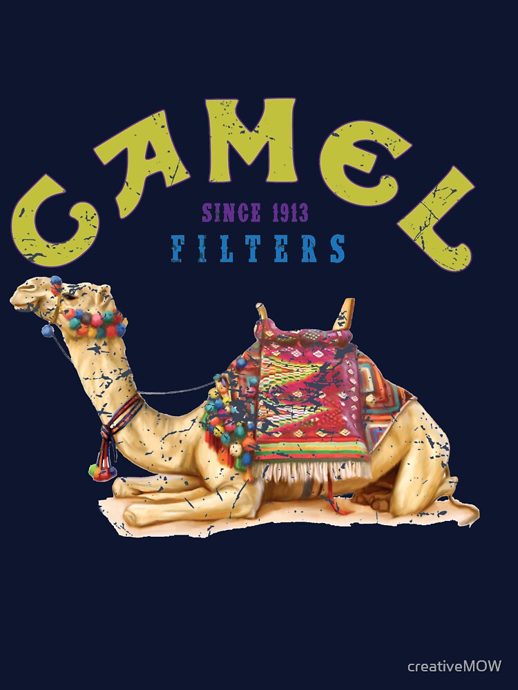 Dromedary Camel Crush Cigarette Joe Camel Design by creativeMOW