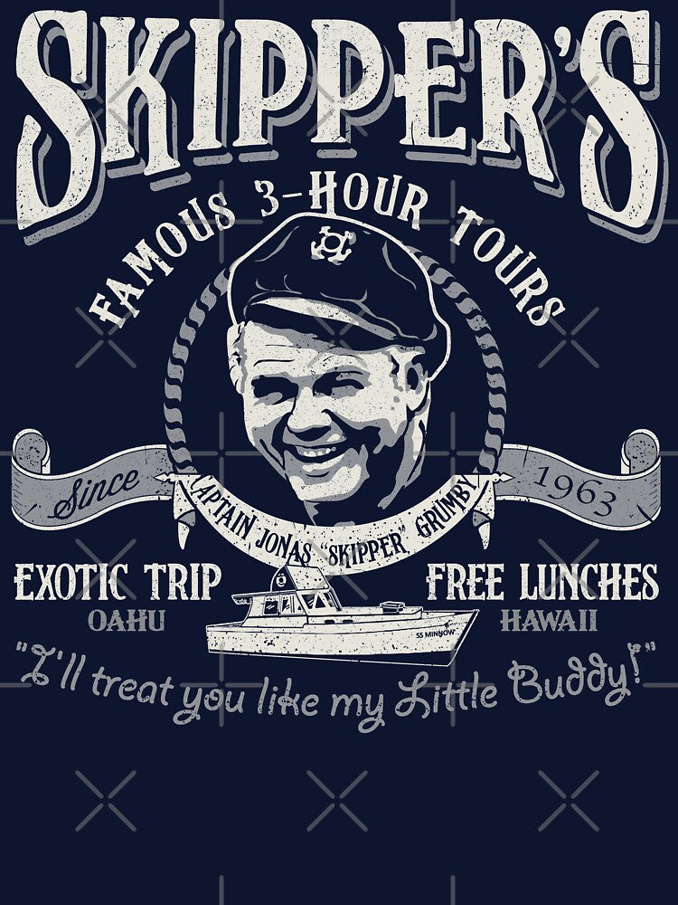 Skipper's Famous 3 Hour Boat Tours by Alema Art