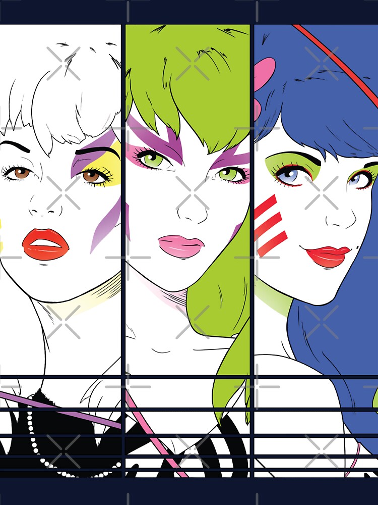 Vintage Retro Jem And The Holograms Gifts Movie Fans by Robinson101Dal