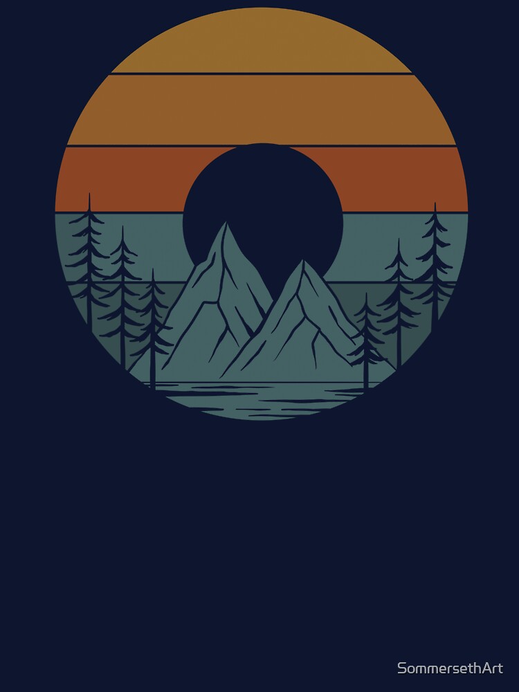 Wilderness Sunset by SommersethArt