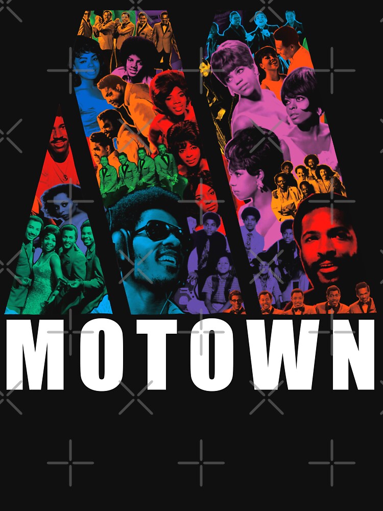 Tamla Soul Motown Collective Sixties Seventies vintage record label collage pop art by Kludoman