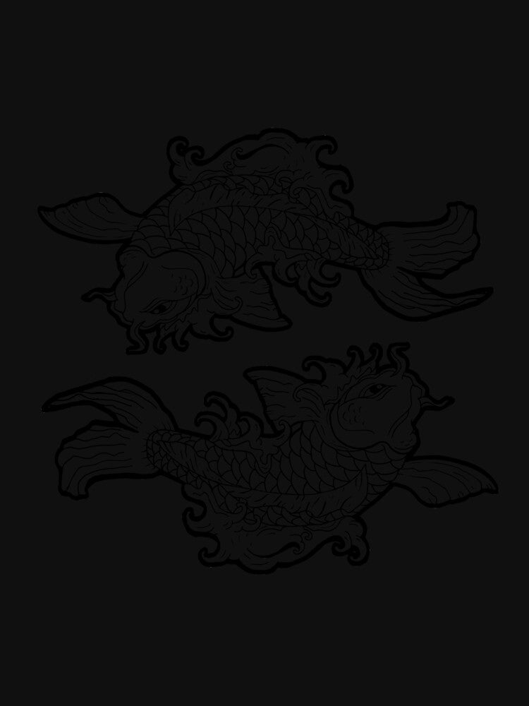 carp ink art by ilustra-ink