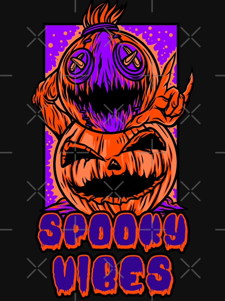 Spooky Vibes T-Shirt | Trendy Halloween Shirt for Spooky Season T-Shirt by legendaryskins