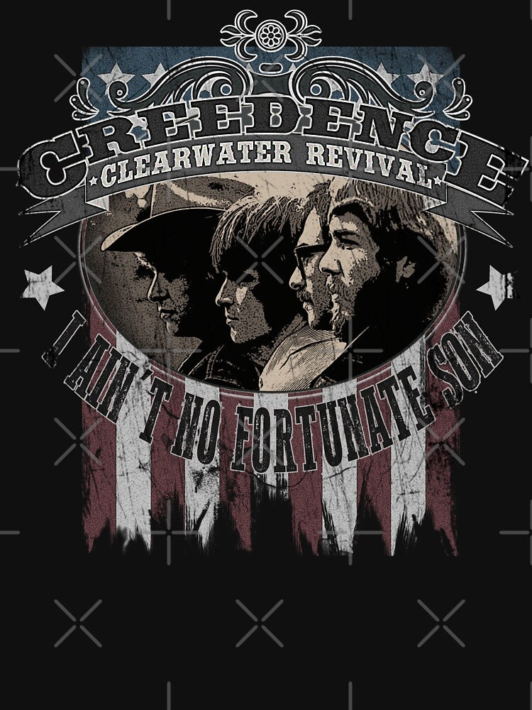 Creedence Clearwater Revival - T shirt by Simbera