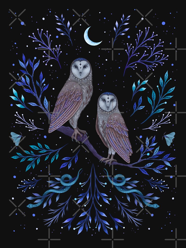 Owls in the Moonlight by episodicDrawing