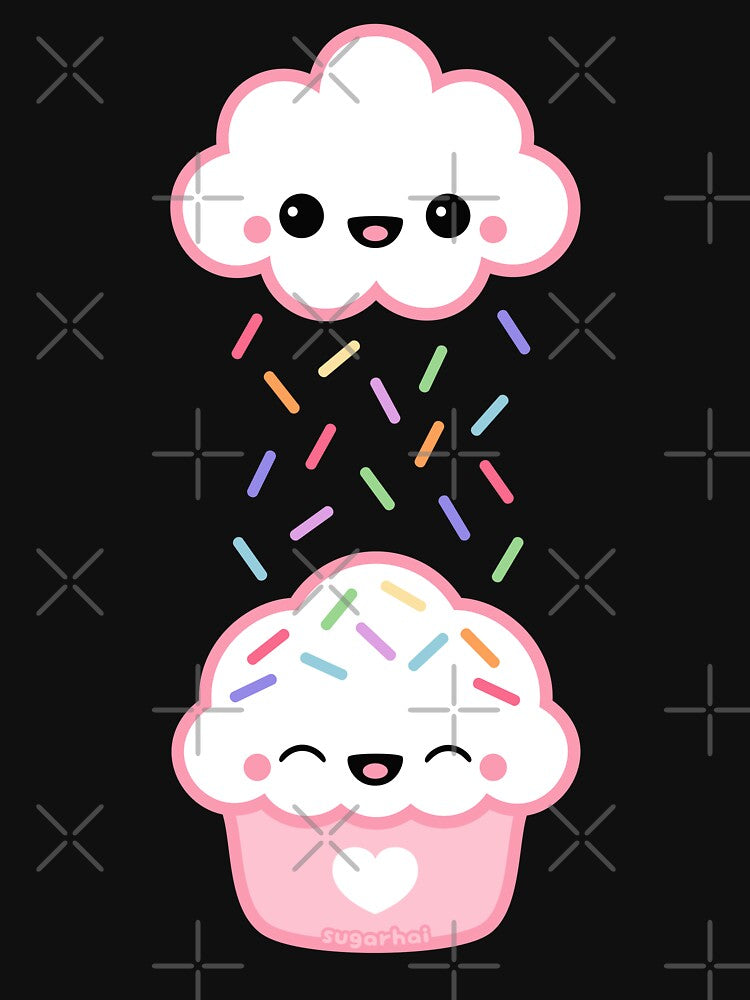 Cloud Raining Sprinkles by sugarhai