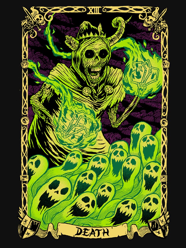 The Lich " DEATH " Highly Detailed Color Art, Halloween Poster, Gothic Gift for Adventure Time fan for Birthday, Christmas, holiday by TheDarkMayhem ⭐⭐⭐⭐⭐
