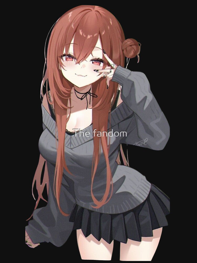 Cute Anime Girl Aesthetic Soft Style Sticker by The fandom