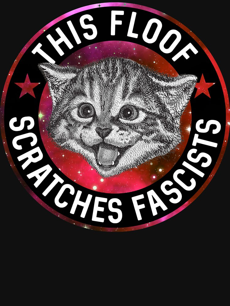 Space Antifa Kitten by Anarcha-Maenad