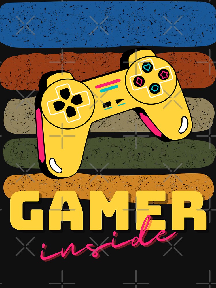Show Your Gaming Passion with Gamer Inside Design by limos