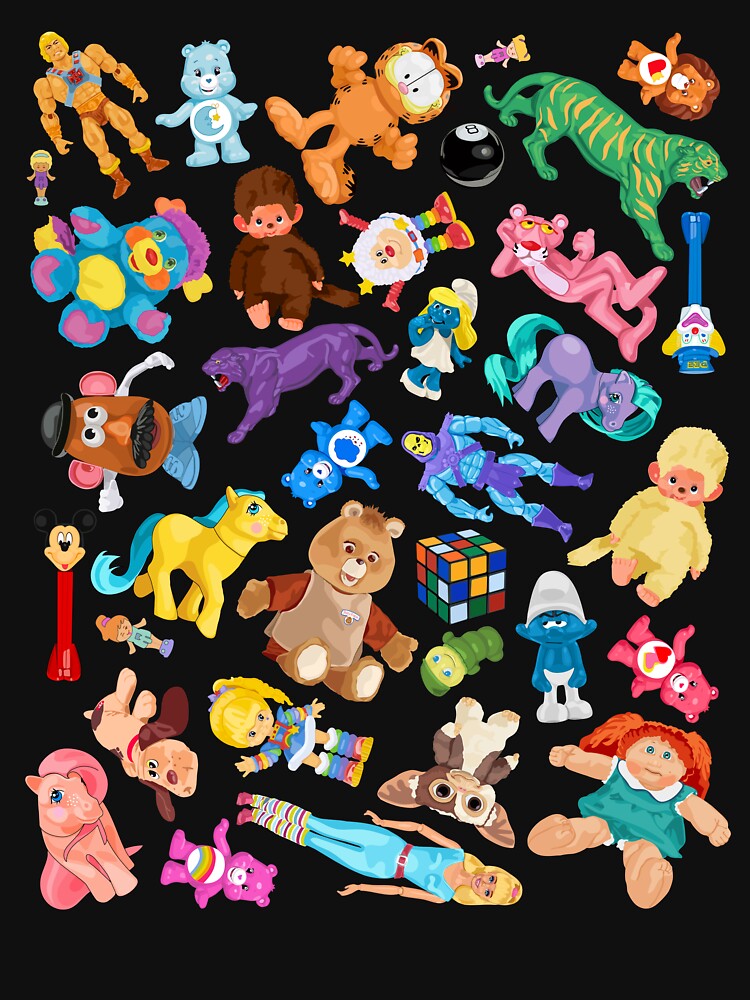 80s Toy Collage by hellomalcolm