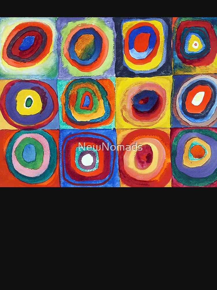 Wassily Kandinsky - Color Study, Squares with Concentric Circles - Bauhaus Art by NewNomads