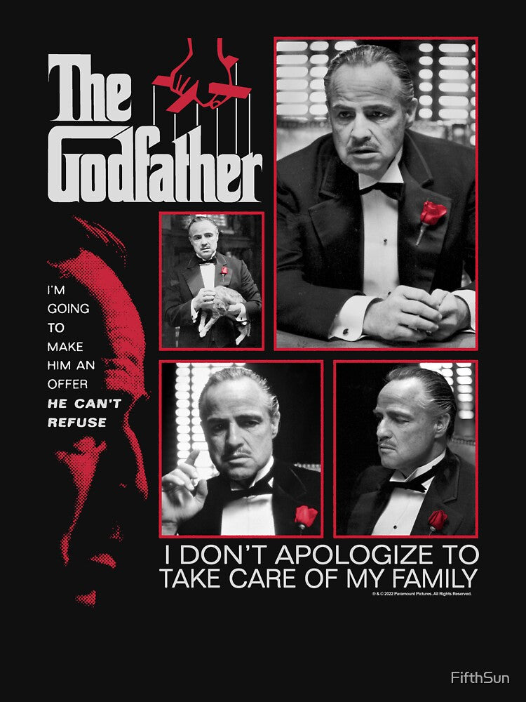 The Godfather Vito Corleone Quotes Poster by FifthSun