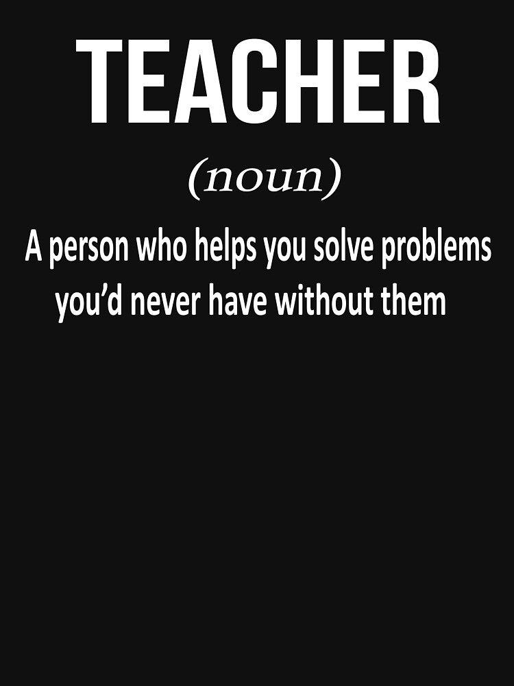 Love Teacher T-shirt by johnnydany