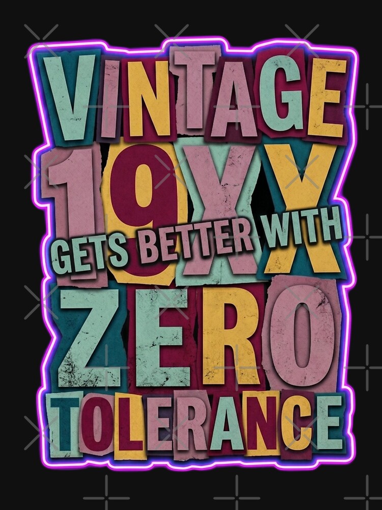 Vintage Gets Better With Zero Tolerance Edgy Maximalist by JaphstarCreatives