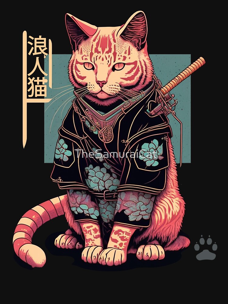 Ronin Cat by TheSamuraiCat