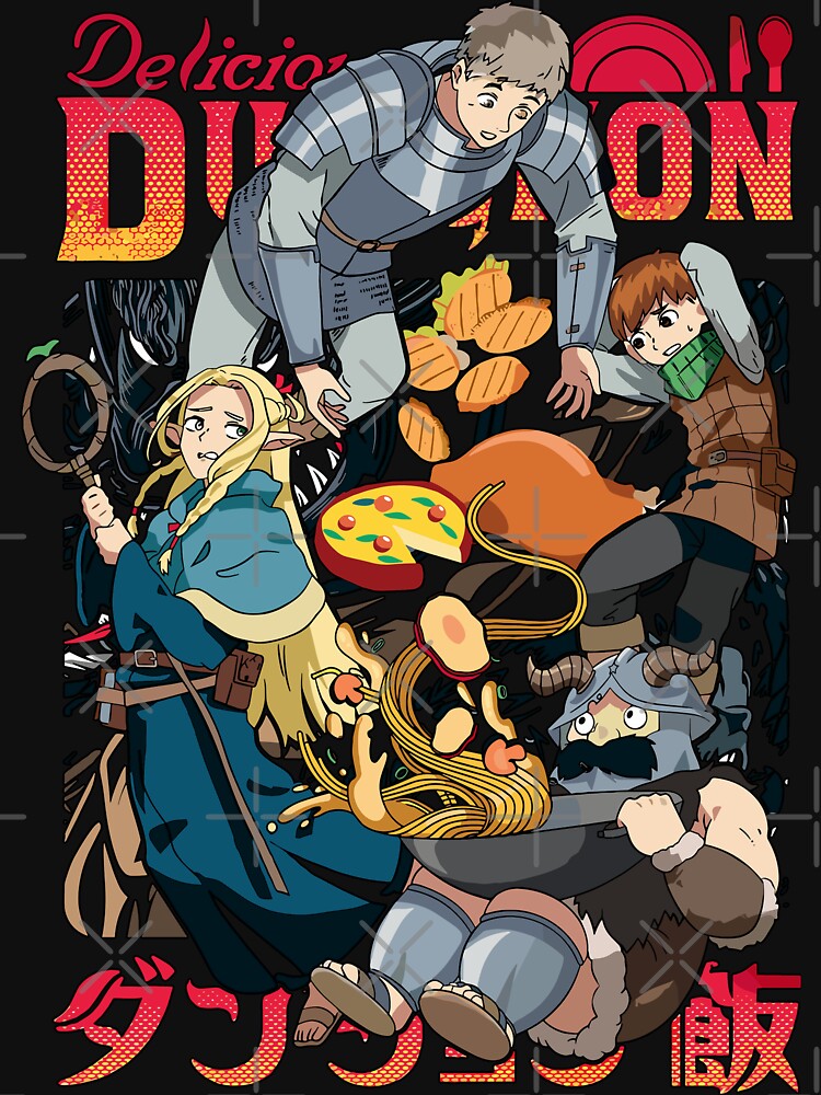 Cool Anime Fantasy Adventurers Inspired Manga Shirt by KunaiS