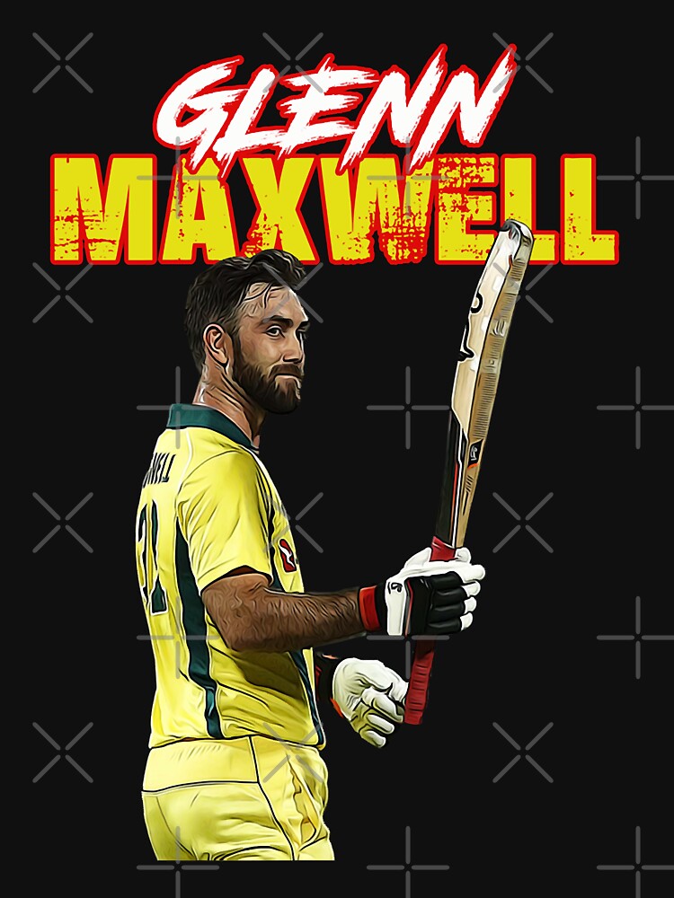 Glenn Maxwell Vintage Art by AntnioAlves8653