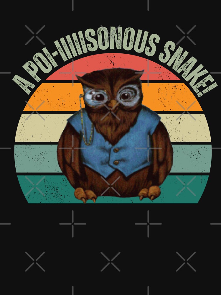 A Poisonous Snake - Cedric The Owl by BeardedTree
