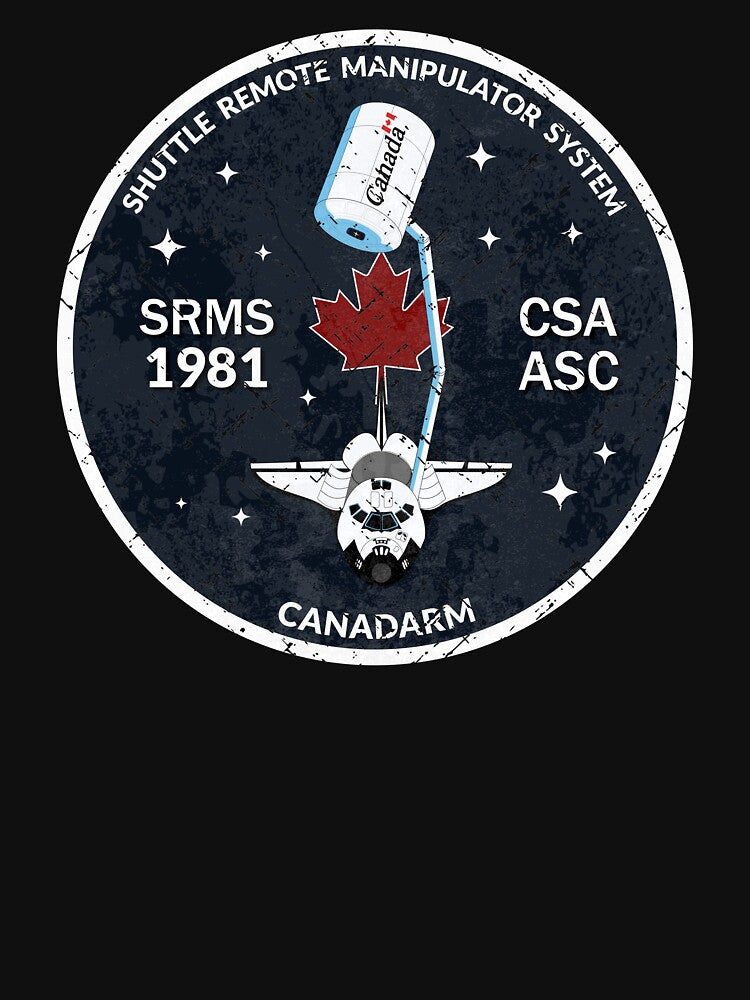 Canadarm - CSA Emblem by arthook