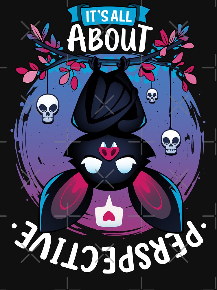 All About Perspective - Cute Creepy Bat Love by Snouleaf